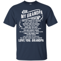 For My Grandpa in Heaven T-shirt for Angel Papa In Heaven CustomCat