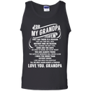 For My Grandpa in Heaven T-shirt for Angel Papa In Heaven CustomCat
