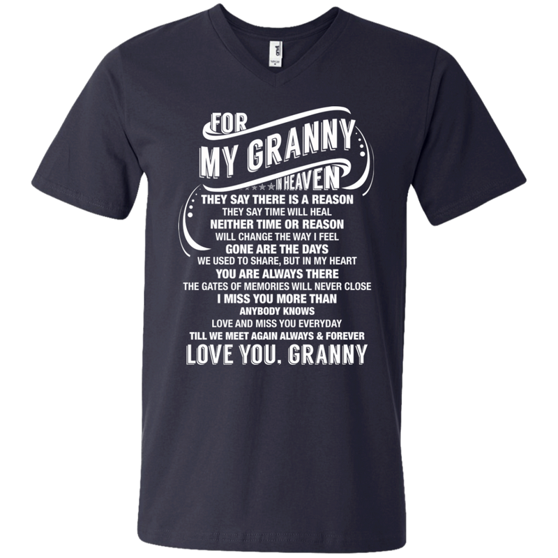 For My Grannny In Heaven T-shirt CustomCat