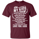For My Kids In Heaven T-shirt CustomCat