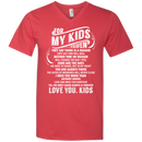For My Kids In Heaven T-shirt CustomCat