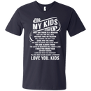 For My Kids In Heaven T-shirt CustomCat