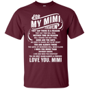 For My Mimi In Heaven T-shirts CustomCat