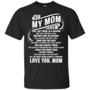 For My Mom In Heaven T-shirts CustomCat