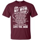 For My Mom In Heaven T-shirts CustomCat