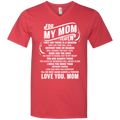 For My Mom In Heaven T-shirts CustomCat