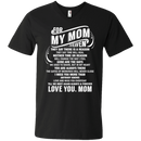 For My Mom In Heaven T-shirts CustomCat
