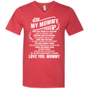 For My Mommy In Heaven T-shirt CustomCat