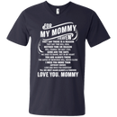 For My Mommy In Heaven T-shirt CustomCat
