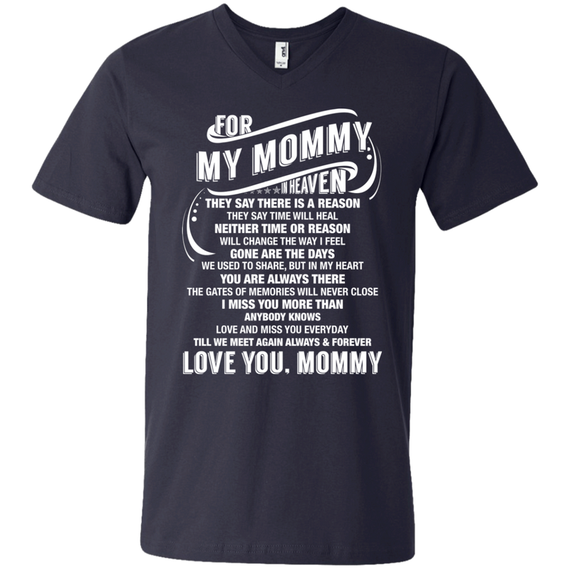 For My Mommy In Heaven T-shirt CustomCat