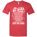 For My Nana In Heaven T-shirt CustomCat