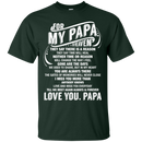 For My Papa In Heaven T-shirt CustomCat