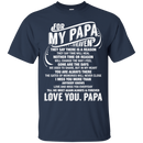 For My Papa In Heaven T-shirt CustomCat