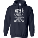 For My Papa In Heaven T-shirt CustomCat