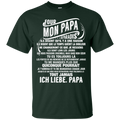 For My Papa In Heaven T-shirt For Father's Day CustomCat