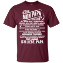 For My Papa In Heaven T-shirt For Father's Day CustomCat