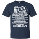 For My Papa In Heaven T-shirt For Father's Day CustomCat