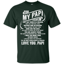 For My Papi In Heaven T-shirts CustomCat
