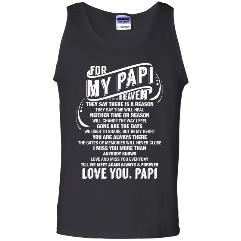 For My Papi In Heaven T-shirts CustomCat