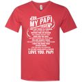 For My Papi In Heaven T-shirts CustomCat