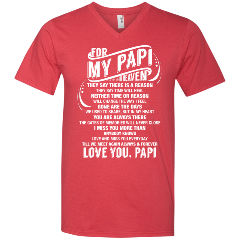 For My Papi In Heaven T-shirts CustomCat