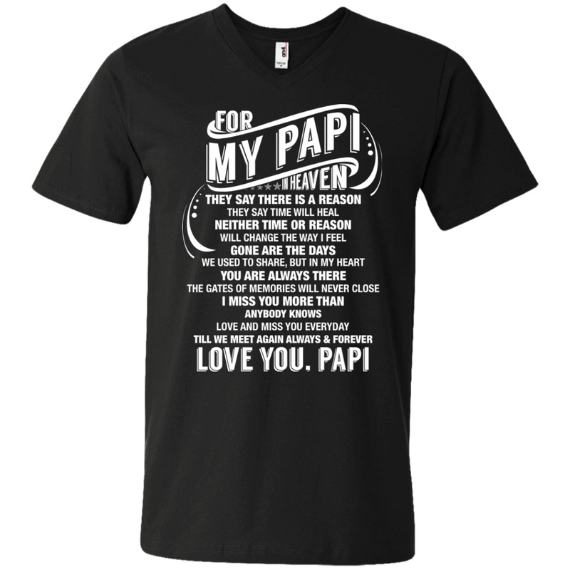 For My Papi In Heaven T-shirts CustomCat