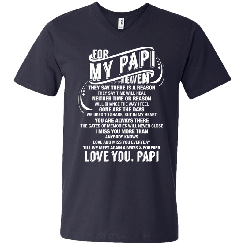 For My Papi In Heaven T-shirts CustomCat