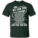 For My Paw Paw In Heaven T-shirts CustomCat