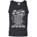 For My Paw Paw In Heaven T-shirts CustomCat