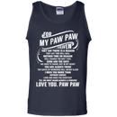 For My Paw Paw In Heaven T-shirts CustomCat