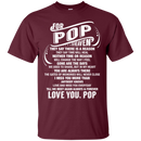 For My Pop In Heaven T-shirts CustomCat