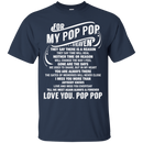 For My Pop Pop In Heaven T-shirt CustomCat