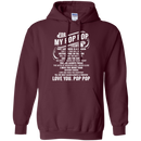 For My Pop Pop In Heaven T-shirt CustomCat