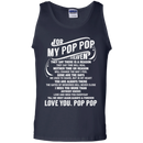 For My Pop Pop In Heaven T-shirt CustomCat