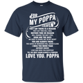 For My Poppa In heaven T-shirts CustomCat