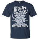 For My Poppa In heaven T-shirts CustomCat