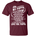 For My Poppa In heaven T-shirts CustomCat