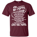 For My Poppa In heaven T-shirts CustomCat
