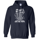 For My Poppa In heaven T-shirts CustomCat