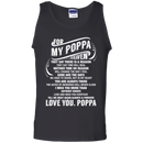 For My Poppa In heaven T-shirts CustomCat