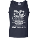 For My Poppa In heaven T-shirts CustomCat