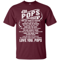 For My Pops In Heaven T-shirts CustomCat