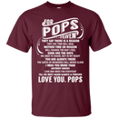 For My Pops In Heaven T-shirts CustomCat