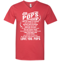 For My Pops In Heaven T-shirts CustomCat