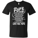 For My Pops In Heaven T-shirts CustomCat