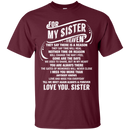 For My Sister In Heaven T-shirts CustomCat