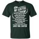 For My Sister In Heaven T-shirts CustomCat