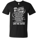 For My Sister In Heaven T-shirts CustomCat