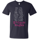 Funny 1st Grade Teacher T-shirt CustomCat