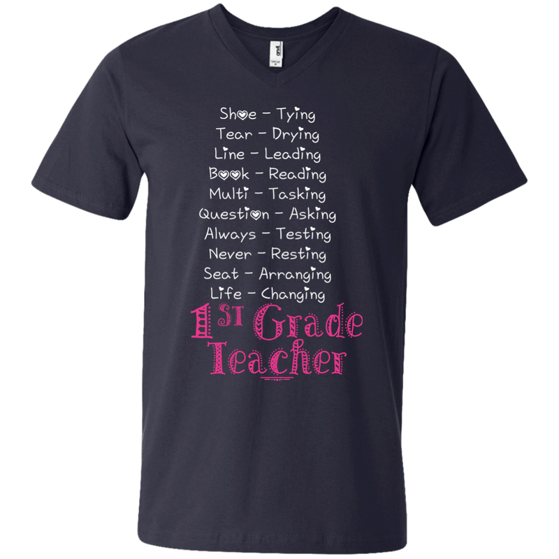 Funny 1st Grade Teacher T-shirt CustomCat